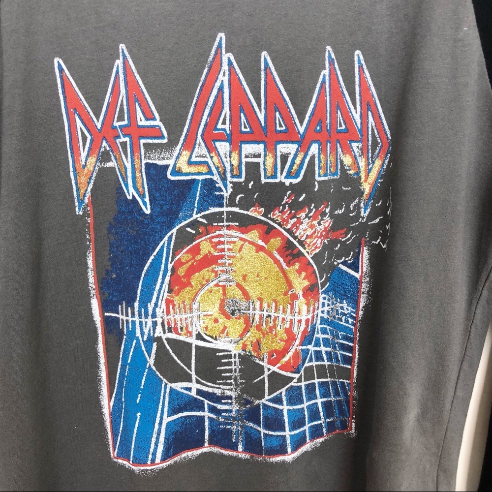 Daydreamer | Def Leppard Tour Band Tee Raglan New - Picture 2 of 7